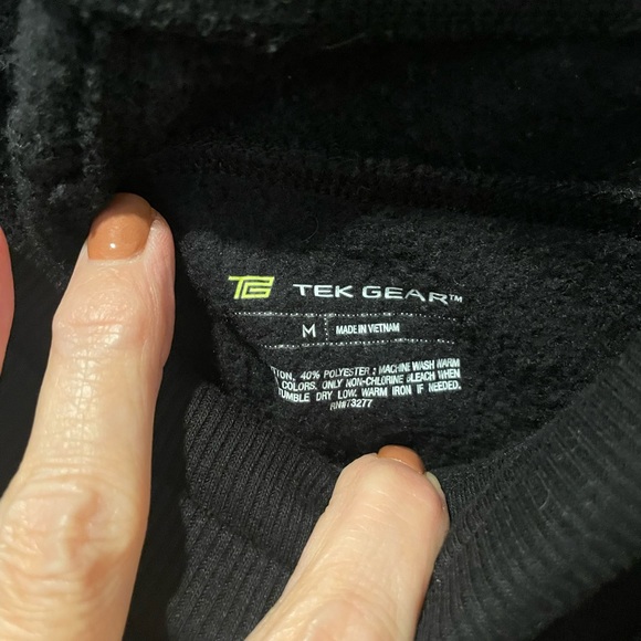 Tek gear black sweat pants medium - Picture 3 of 3